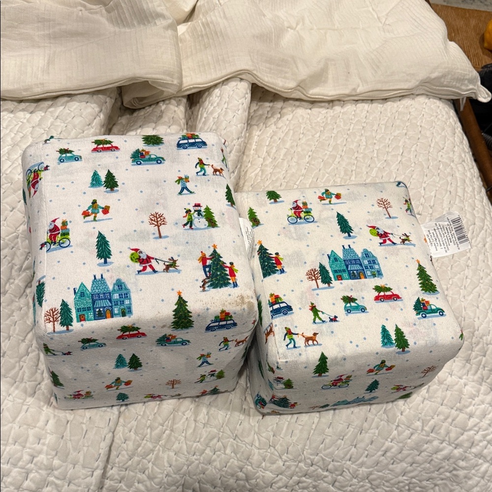 Full Sheet Set Festive Holiday - flannel